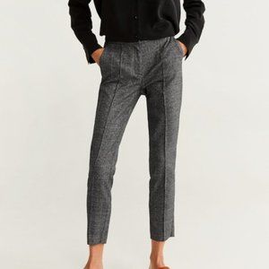 Mango Plaid Pants